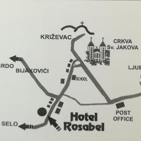 Hotel Rosabel Međugorje 外观 照片